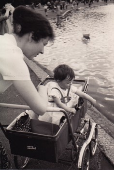  Ruth & Miriam Kensington Gardens Spring 1961 